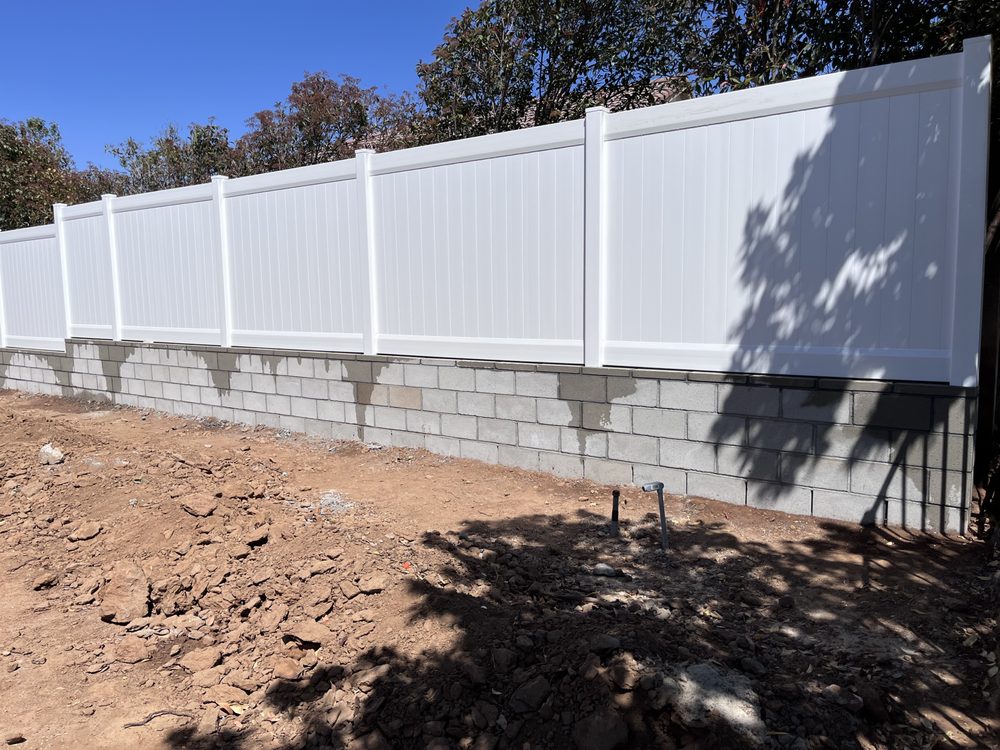 Vinyl on Block Wall