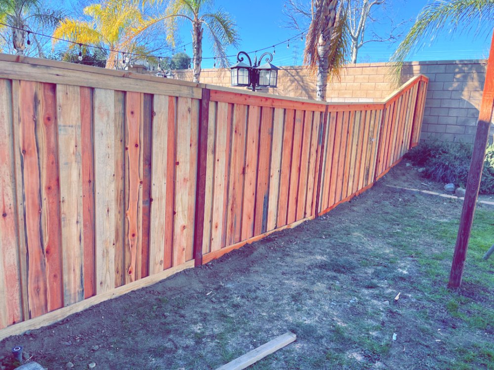 Wood Privacy Fence